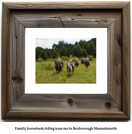 family horseback riding near me in Boxborough, Massachusetts